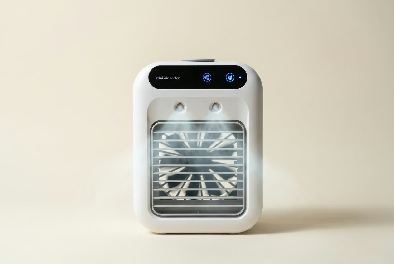 Mist and fan, working together